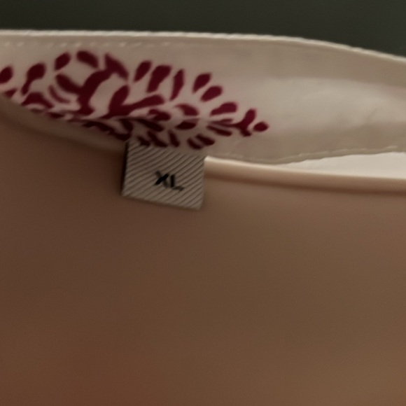 Red and white Calcutta style print blouse - Picture 7 of 11